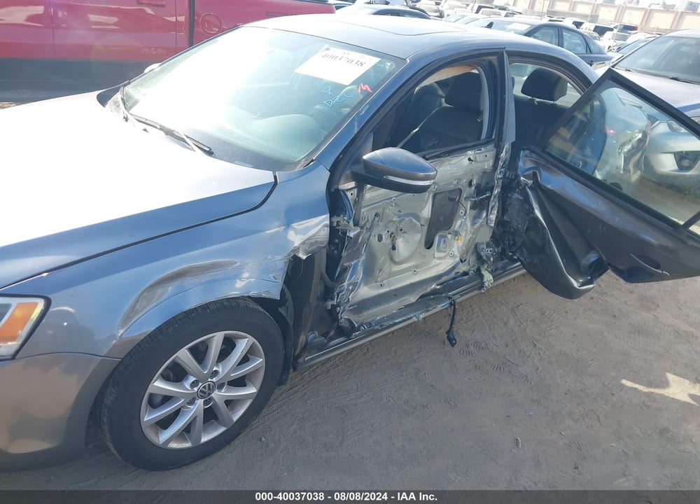 2012 VOLKSWAGEN JETTA 2.5L SE VIN: 3VWBP7AJ0CM342308