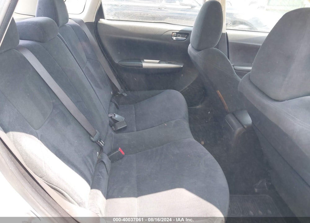 2009 SUBARU IMPREZA 2.5I VIN: JF1GE61609H516157