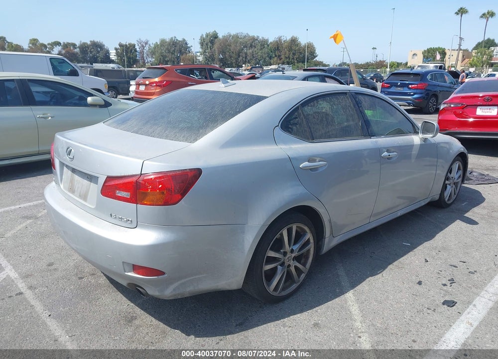 2008 LEXUS IS 250 VIN: JTHBK262882078483