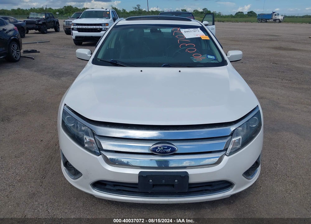 2012 FORD FUSION SEL VIN: 3FAHP0JA2CR386596