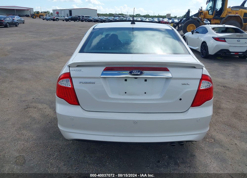 2012 FORD FUSION SEL VIN: 3FAHP0JA2CR386596