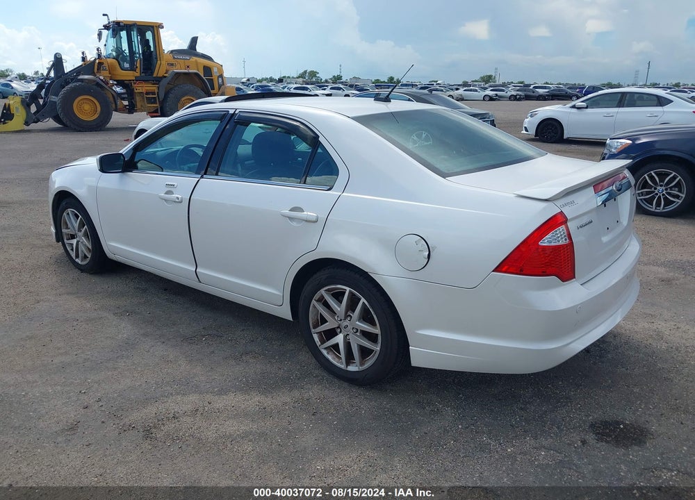 2012 FORD FUSION SEL VIN: 3FAHP0JA2CR386596