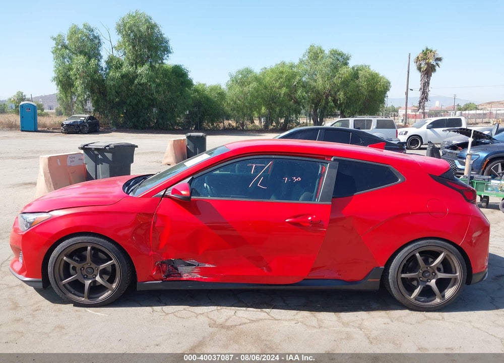2019 HYUNDAI VELOSTER TURBO R-SPEC VIN: KMHTH6ABXKU016058