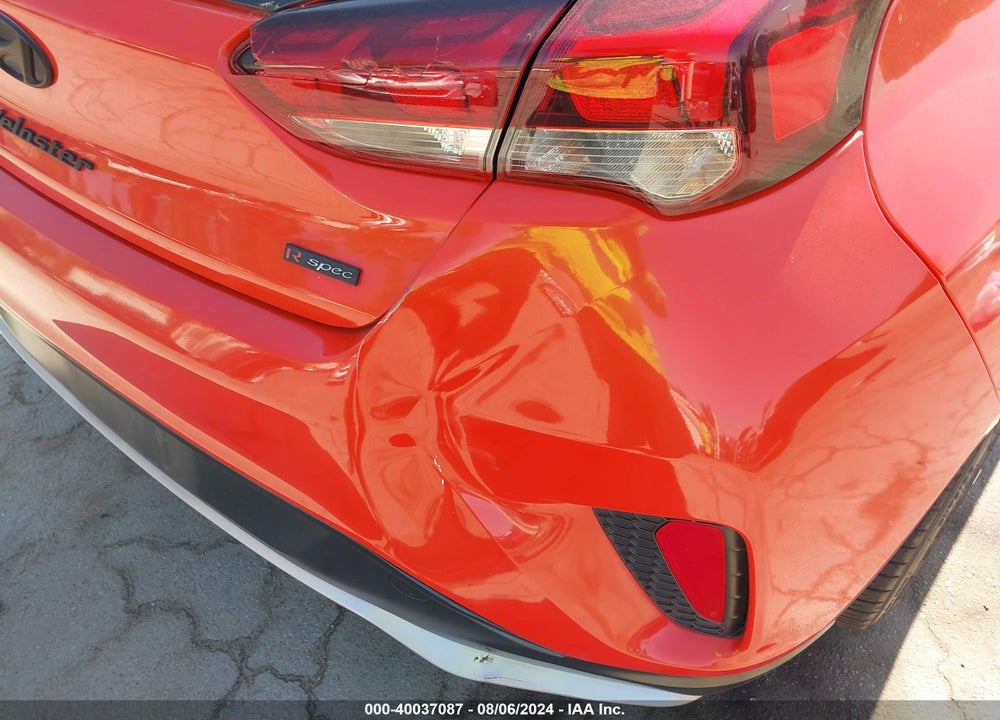 2019 HYUNDAI VELOSTER TURBO R-SPEC VIN: KMHTH6ABXKU016058