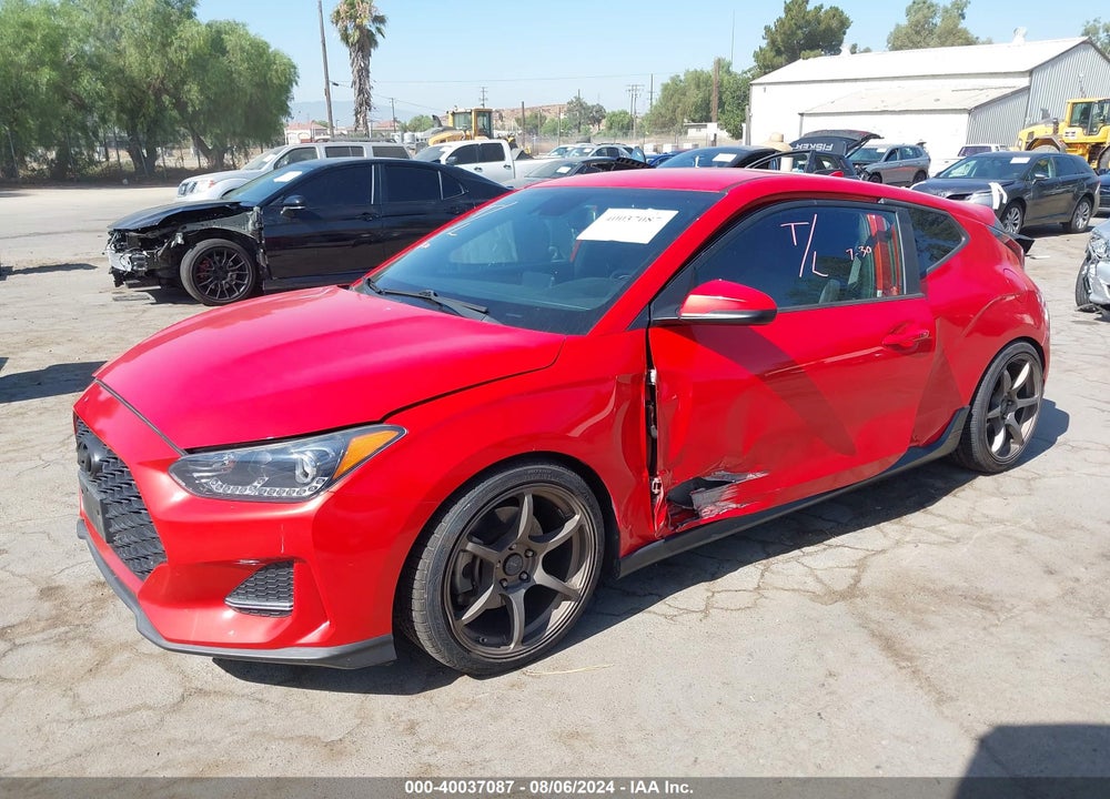 2019 HYUNDAI VELOSTER TURBO R-SPEC VIN: KMHTH6ABXKU016058