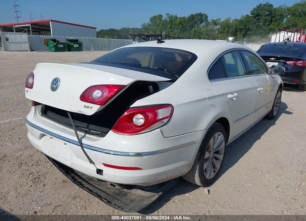 2010 VOLKSWAGEN CC SPORT VIN: WVWML7AN0AE515614