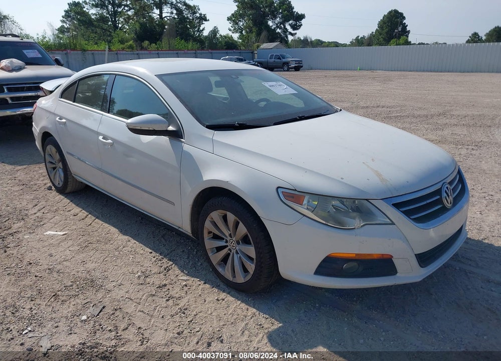 2010 VOLKSWAGEN CC SPORT VIN: WVWML7AN0AE515614