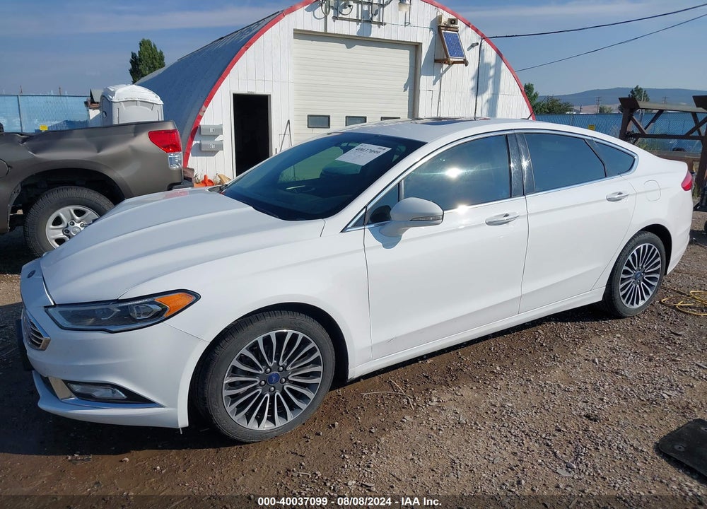 2017 FORD FUSION SE VIN: 3FA6P0T90HR277989
