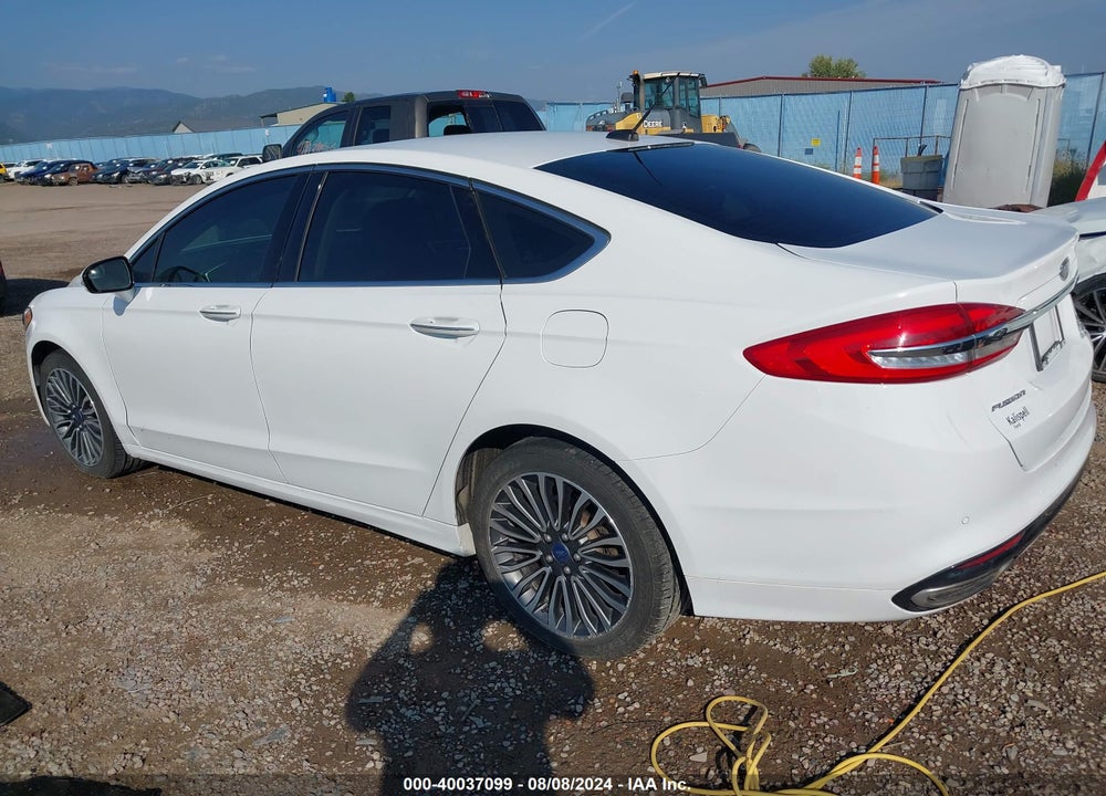 2017 FORD FUSION SE VIN: 3FA6P0T90HR277989