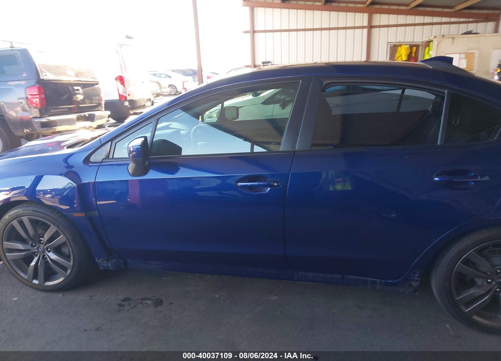 2017 SUBARU WRX PREMIUM VIN: JF1VA1E62H9822320