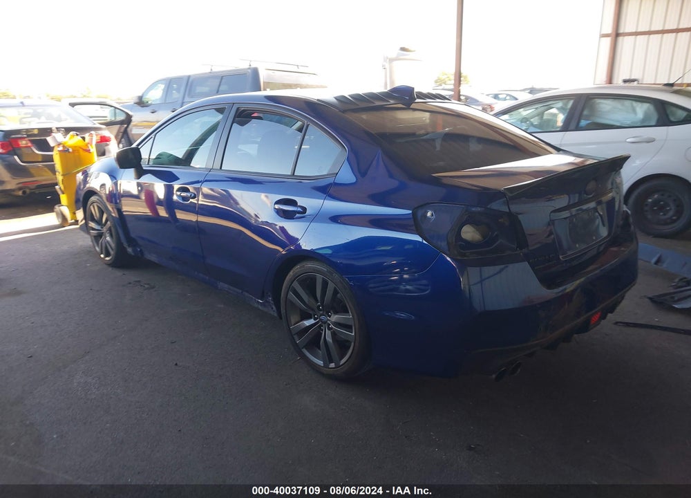 2017 SUBARU WRX PREMIUM VIN: JF1VA1E62H9822320