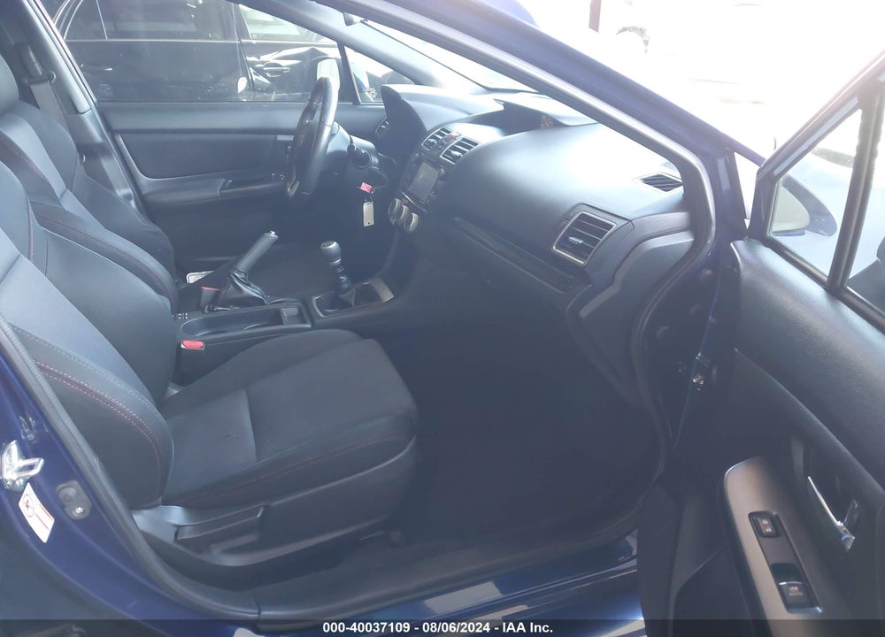 2017 SUBARU WRX PREMIUM VIN: JF1VA1E62H9822320