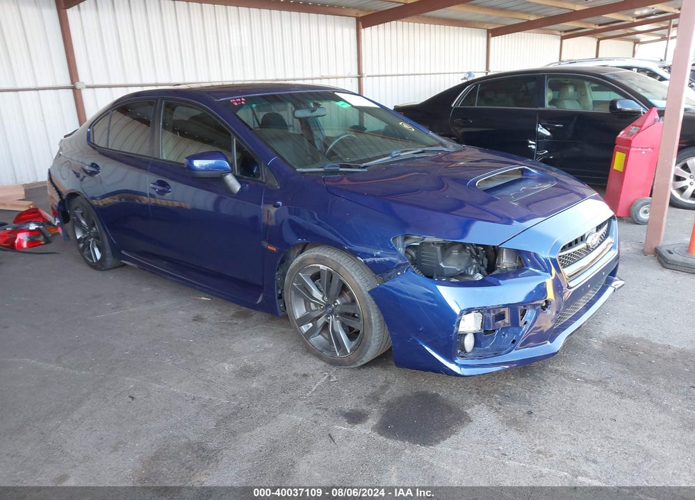 2017 SUBARU WRX PREMIUM VIN: JF1VA1E62H9822320