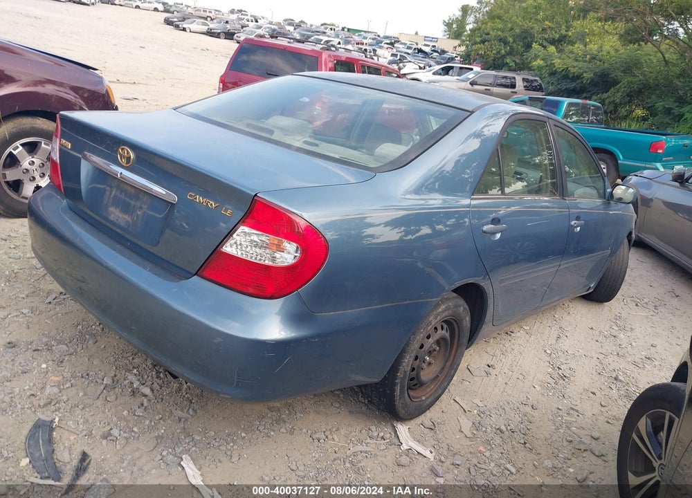 2003 TOYOTA CAMRY LE VIN: 4T1BE32K83U664632