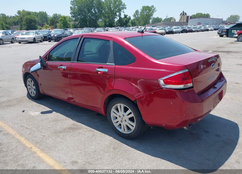2011 FORD FOCUS SEL VIN: 1FAHP3HN3BW148715