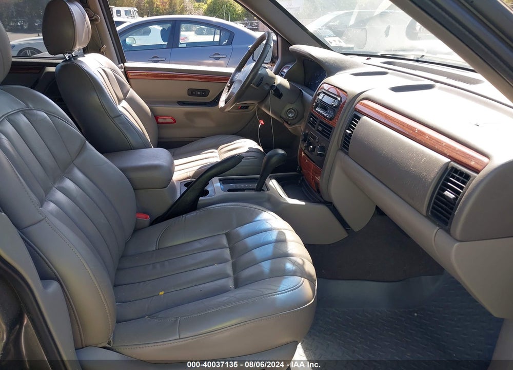 1999 JEEP GRAND CHEROKEE LIMITED VIN: 1J4G268S3XC780581