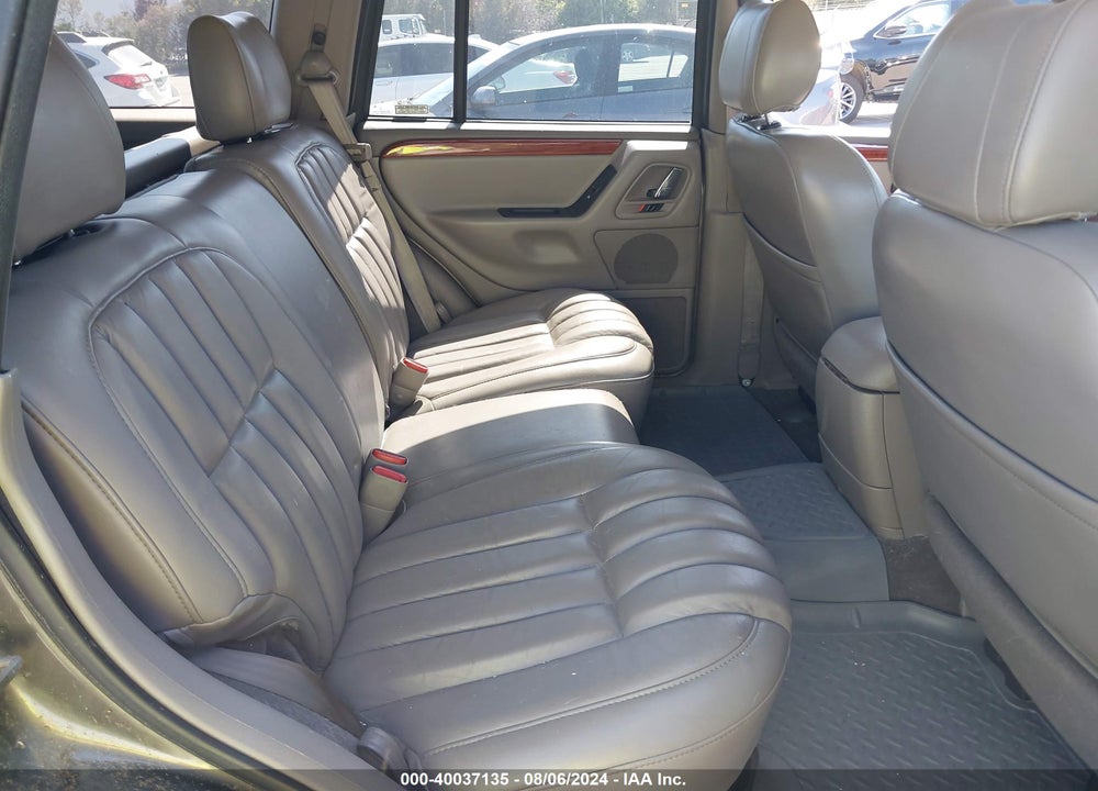 1999 JEEP GRAND CHEROKEE LIMITED VIN: 1J4G268S3XC780581