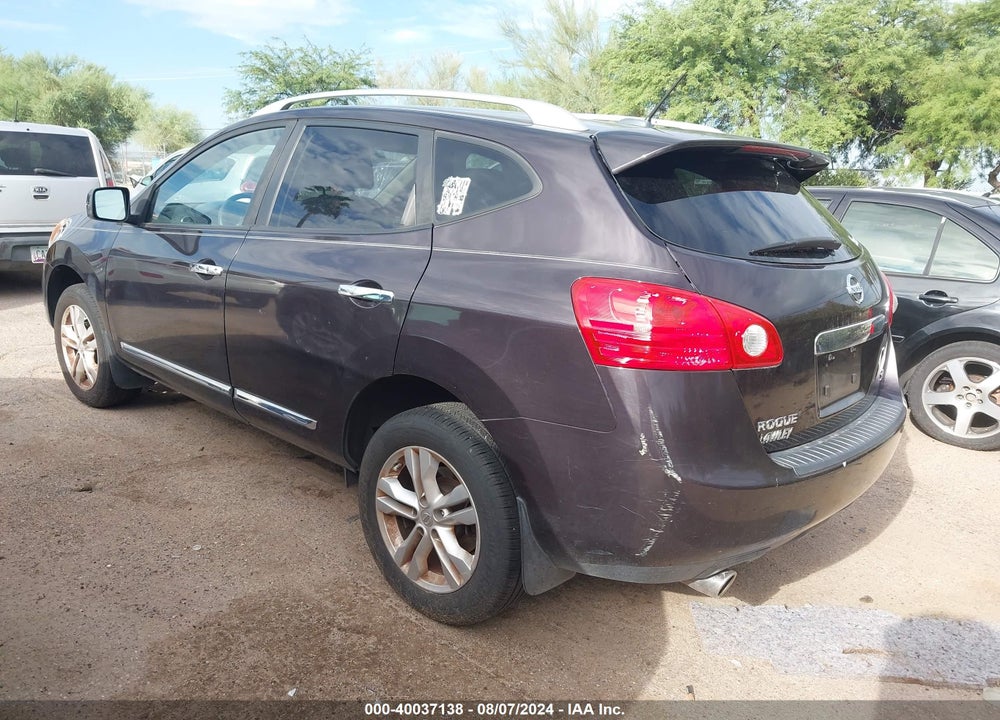 2012 NISSAN ROGUE SV VIN: JN8AS5MT6CW252146