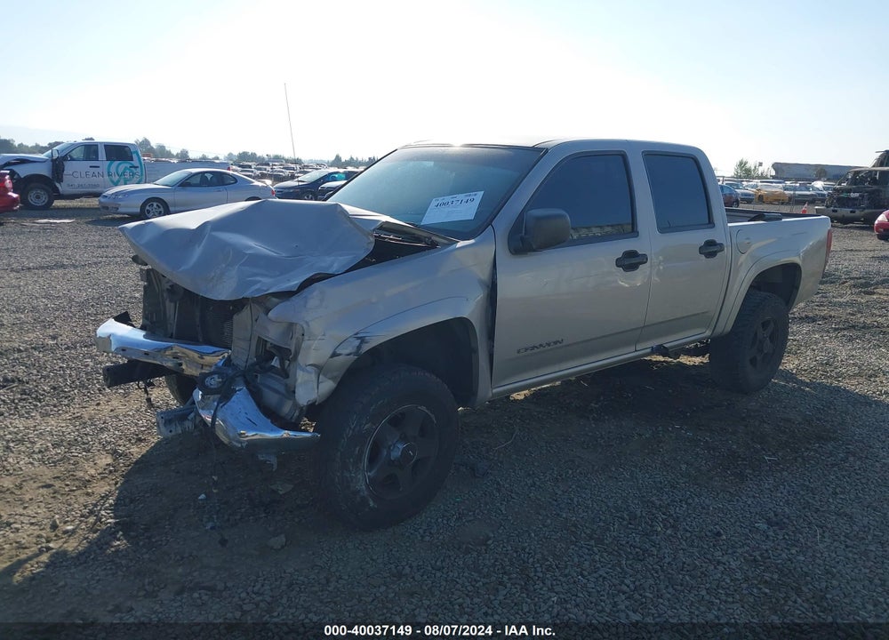 2004 GMC CANYON SLE VIN: 1GTDT136348132630