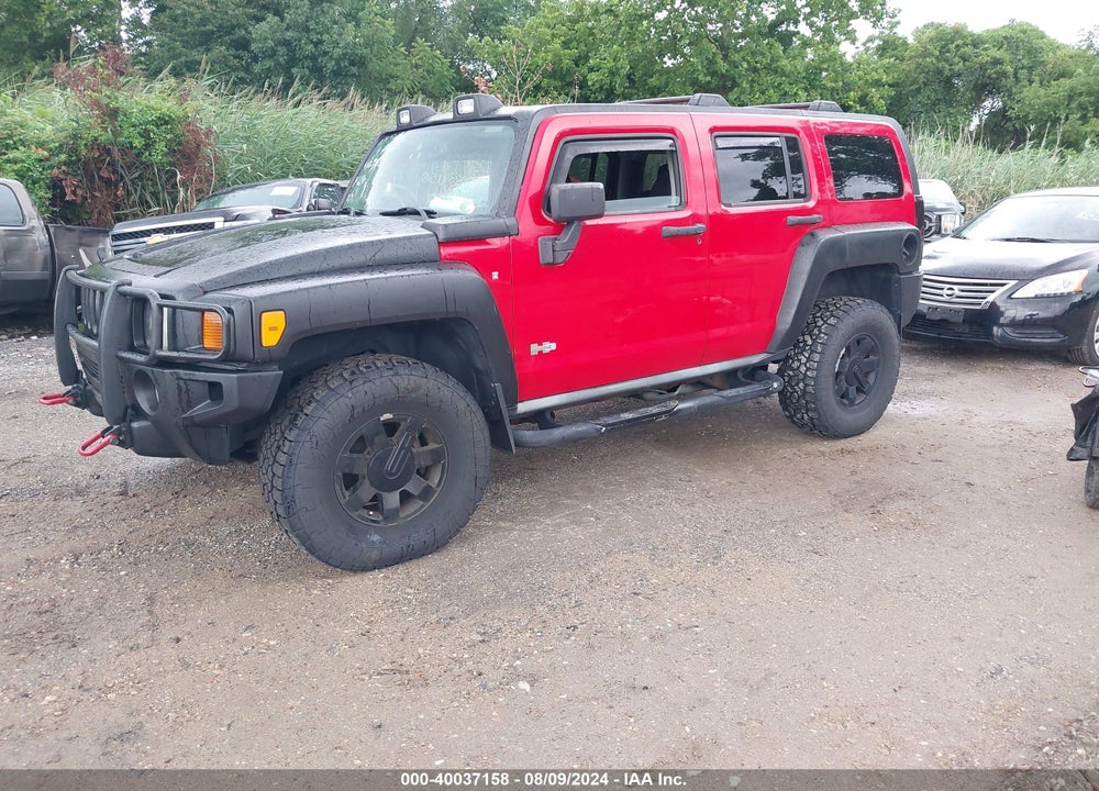 2007 HUMMER H3 SUV VIN: 5GTDN13E178248889