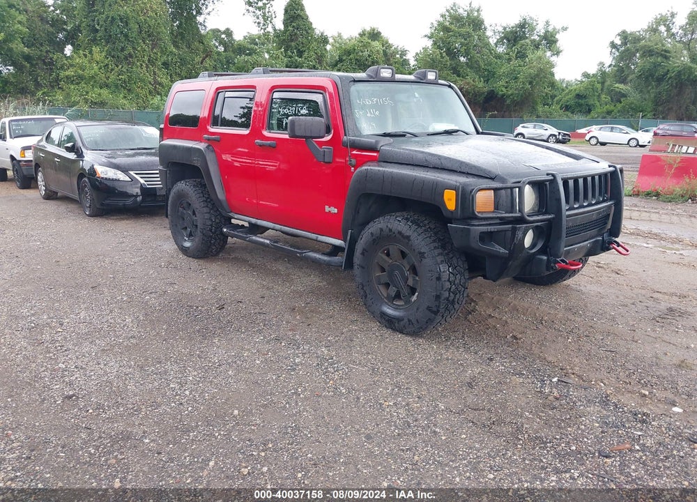 2007 HUMMER H3 SUV VIN: 5GTDN13E178248889