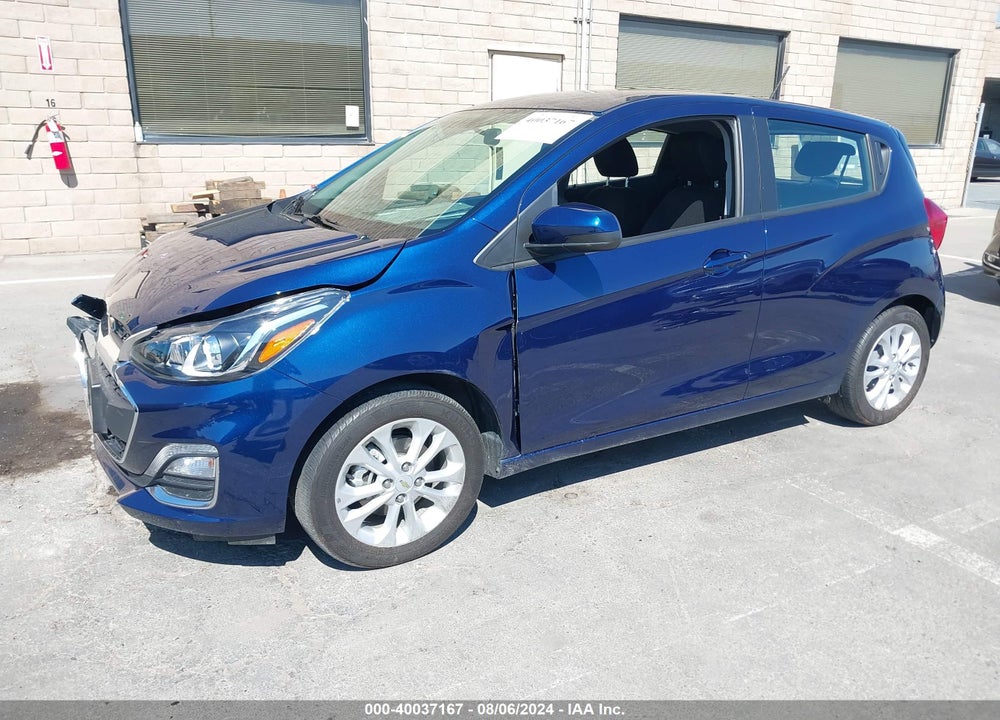 2022 CHEVROLET SPARK FWD 1LT AUTOMATIC VIN: KL8CD6SA4NC033401