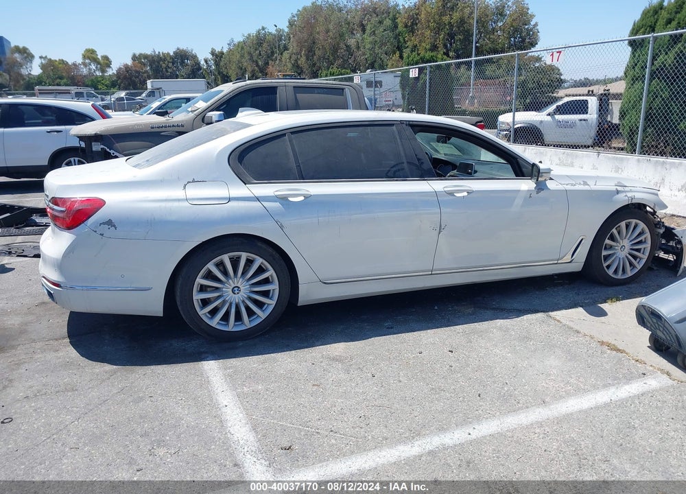 2016 BMW 740I VIN: WBA7E2C53GG547538