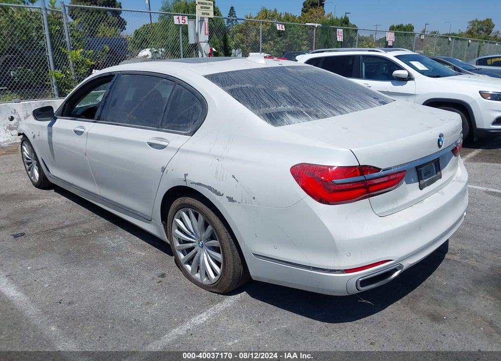 2016 BMW 740I VIN: WBA7E2C53GG547538