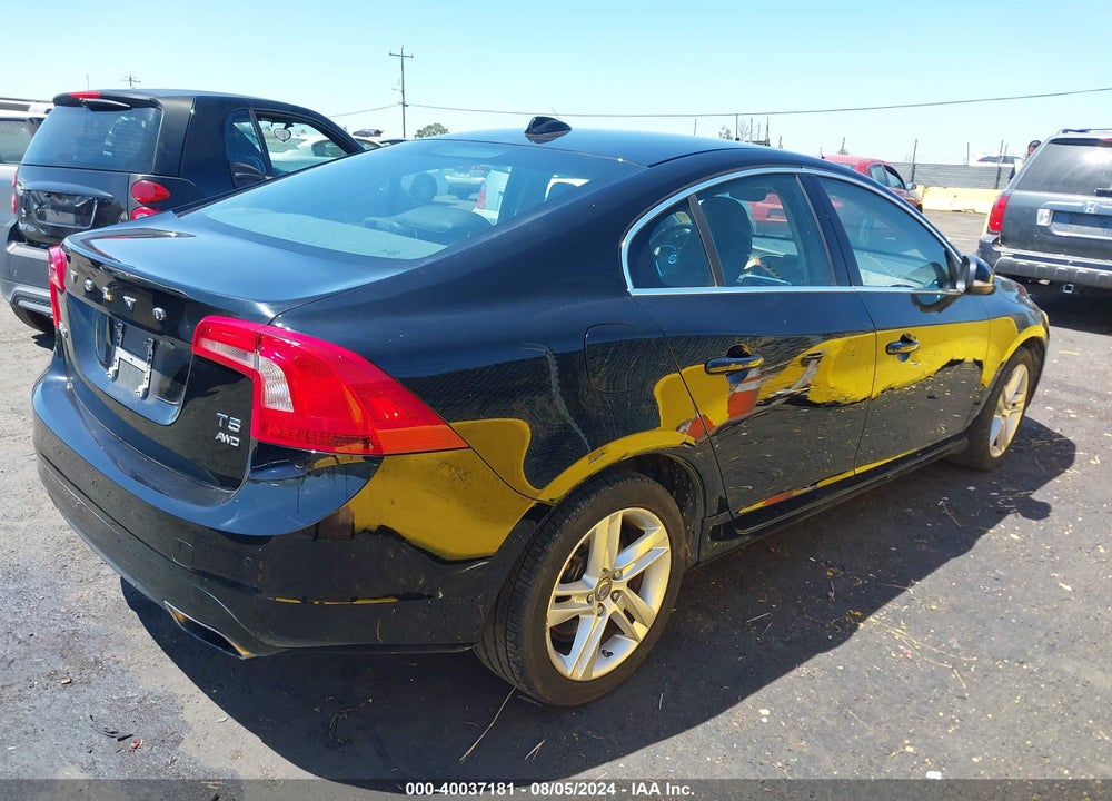 2015 VOLVO S60 T5 PREMIER VIN: YV1612TK5F2338162