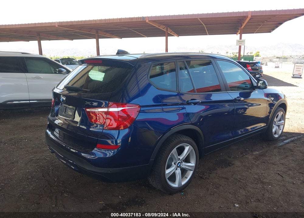 2017 BMW X3 XDRIVE28I VIN: 5UXWX9C37H0W68467