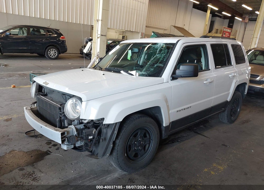 2017 JEEP PATRIOT SPORT 4X4 VIN: 1C4NJRBB6HD111212