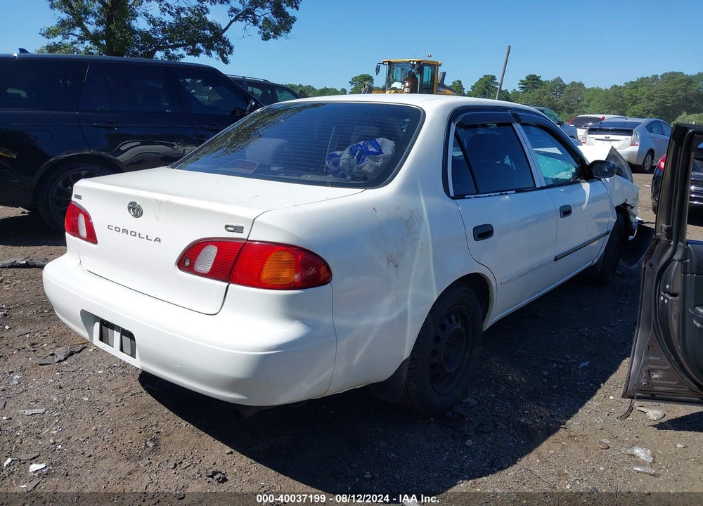 2000 TOYOTA COROLLA CE VIN: 2T1BR12E6YC341336