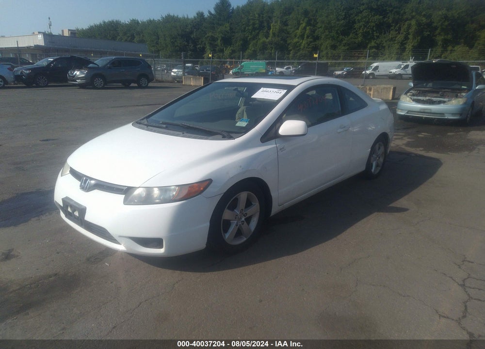 2007 HONDA CIVIC EX VIN: 2HGFG12827H516978