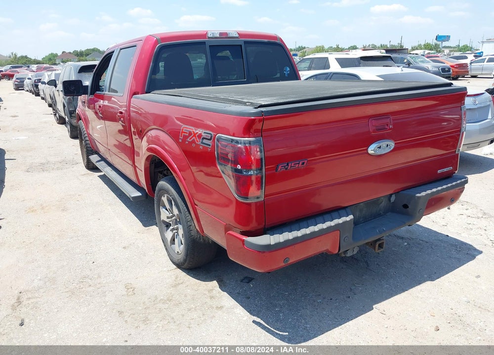2012 FORD F-150 FX2 VIN: 1FTFW1CF1CFC33241