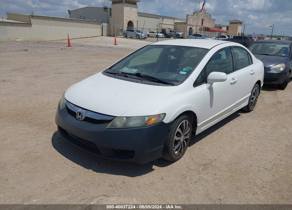 2009 HONDA CIVIC LX VIN: 2HGFA16509H352862