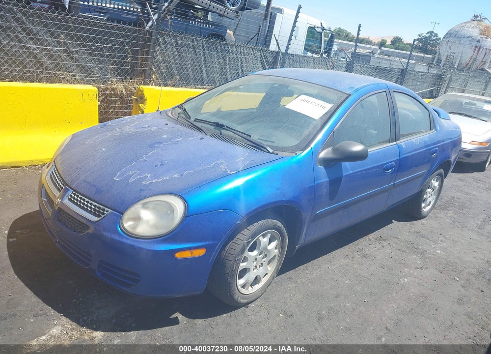 2004 DODGE NEON SXT VIN: 1B3ES56CX4D545038