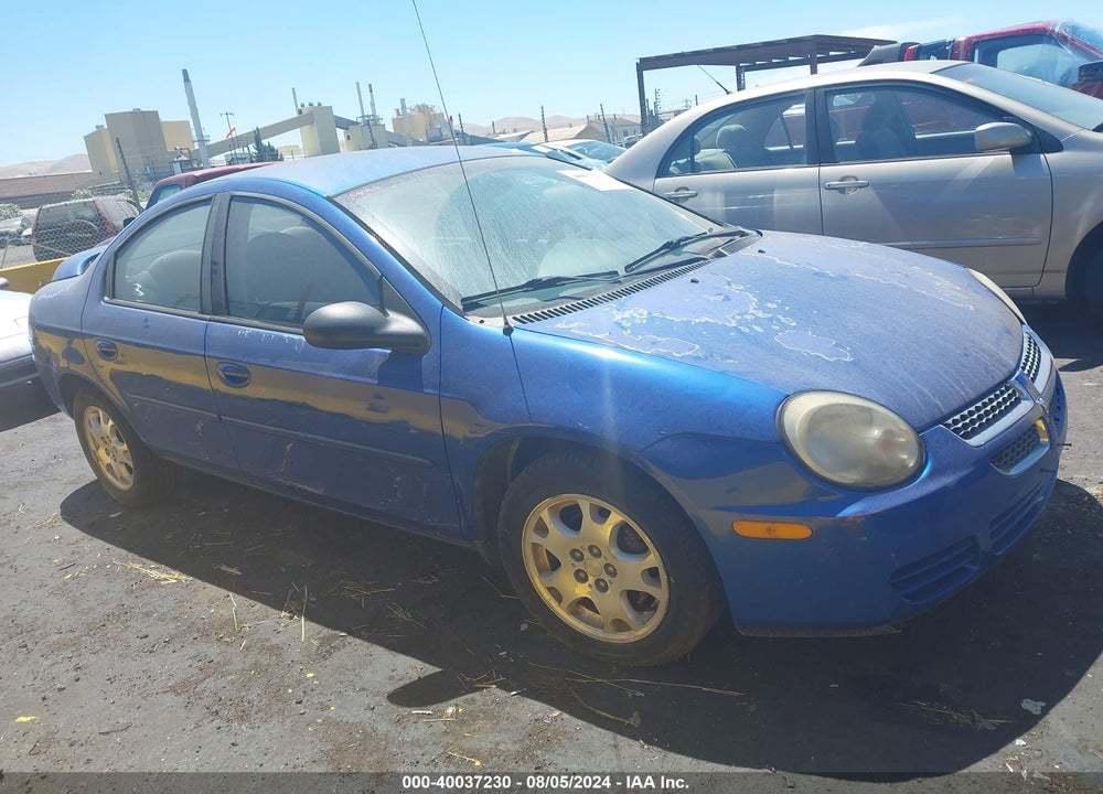 2004 DODGE NEON SXT VIN: 1B3ES56CX4D545038