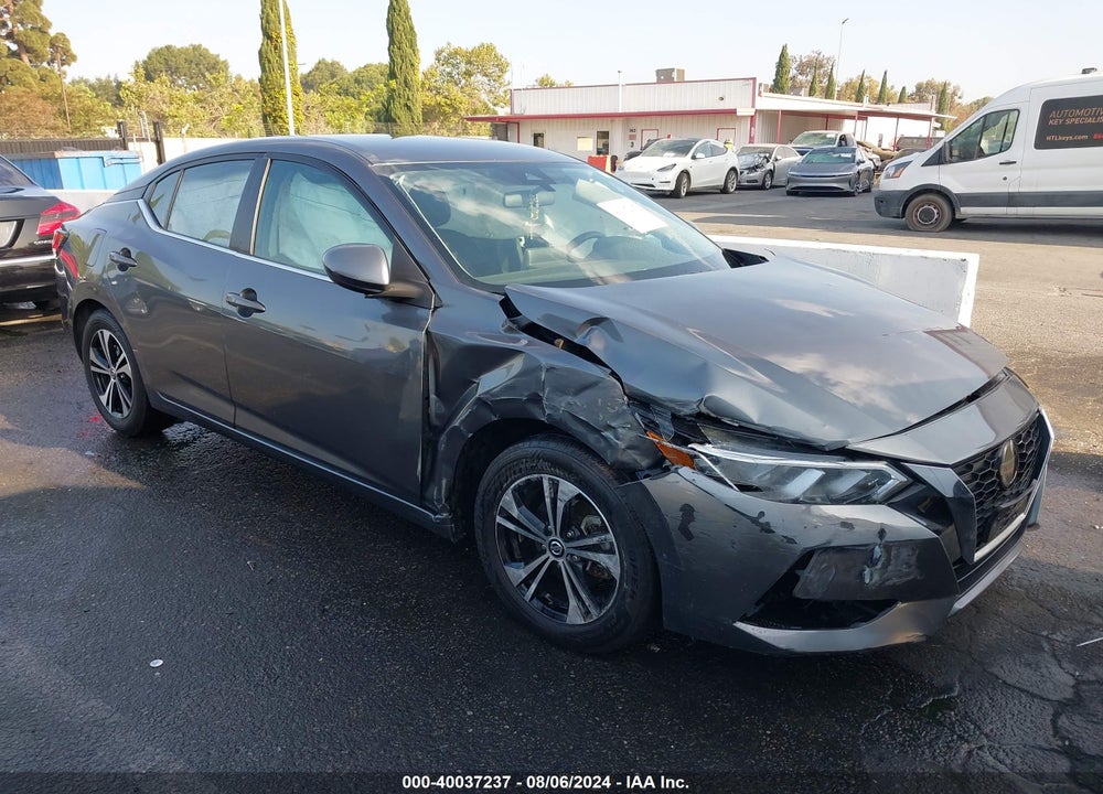 2021 NISSAN SENTRA SV XTRONIC CVT VIN: 3N1AB8CV8MY212308