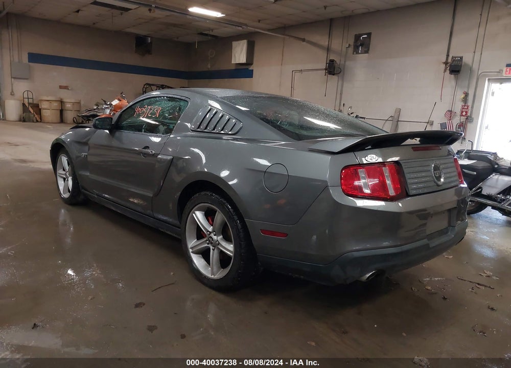 2010 FORD MUSTANG GT PREMIUM VIN: 1ZVBP8CH8A5141632