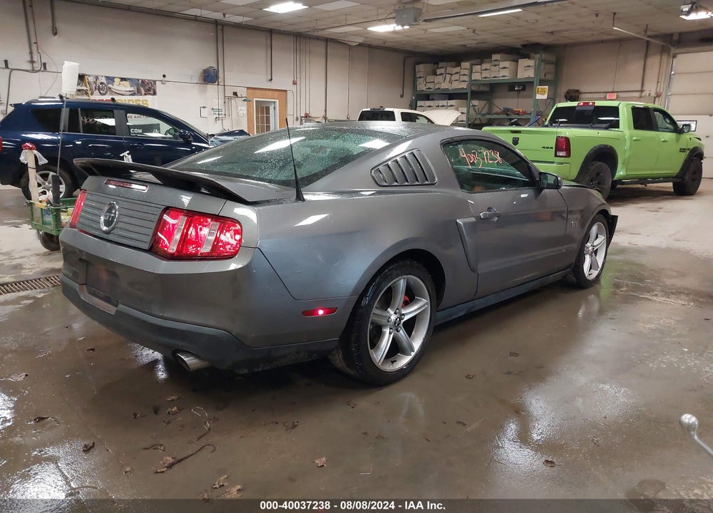 2010 FORD MUSTANG GT PREMIUM VIN: 1ZVBP8CH8A5141632