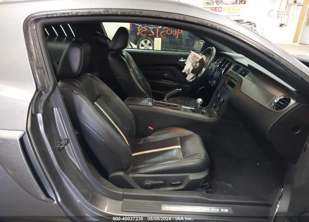 2010 FORD MUSTANG GT PREMIUM VIN: 1ZVBP8CH8A5141632