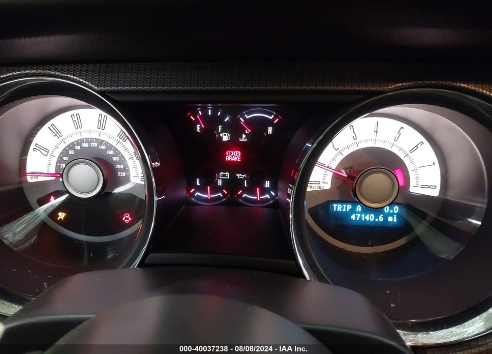 2010 FORD MUSTANG GT PREMIUM VIN: 1ZVBP8CH8A5141632