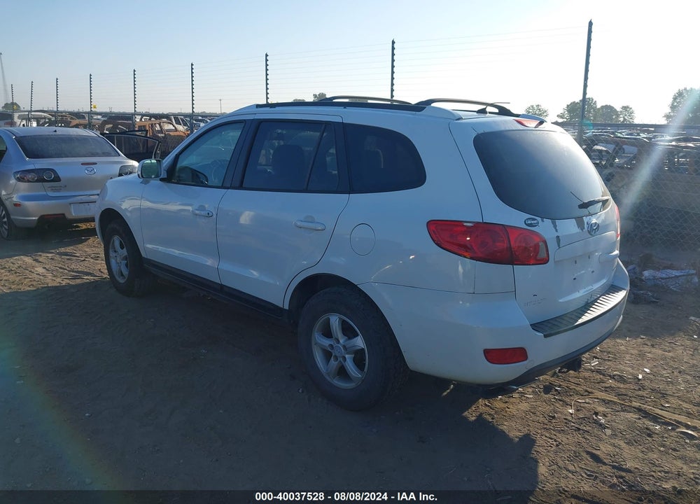 2007 HYUNDAI SANTA FE GLS VIN: 5NMSG13D17H000852