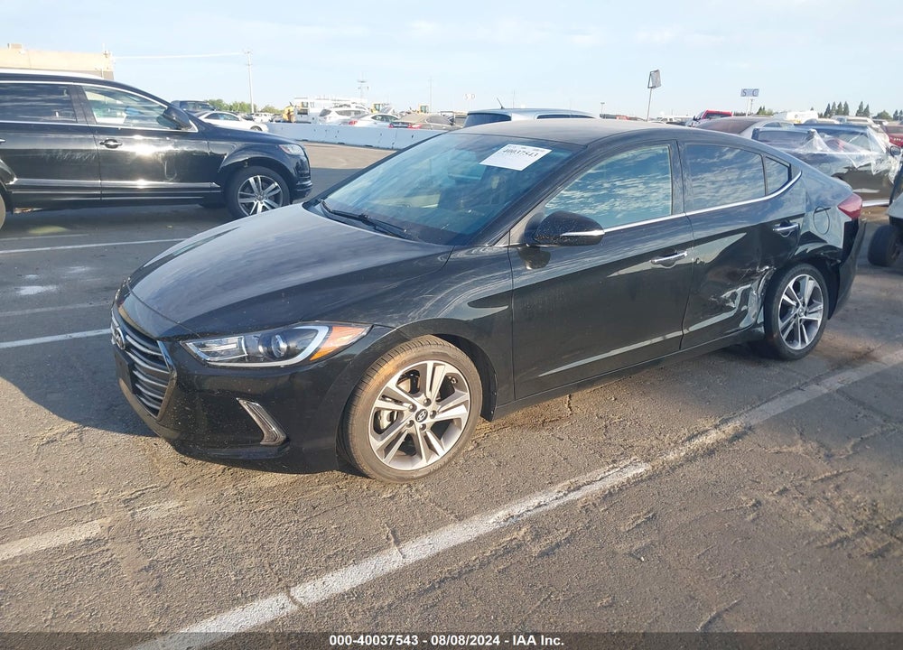 2017 HYUNDAI ELANTRA LIMITED VIN: 5NPD84LFXHH060495