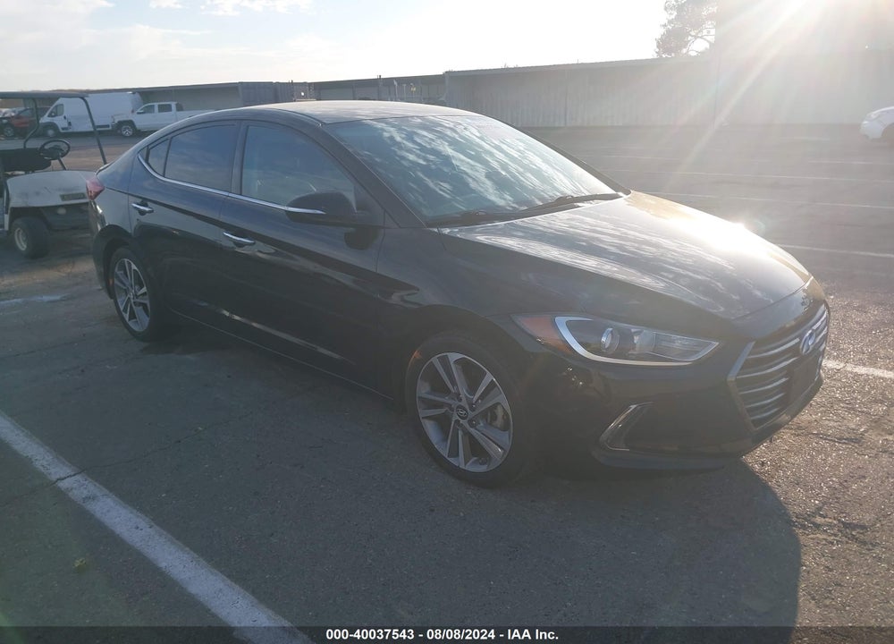 2017 HYUNDAI ELANTRA LIMITED VIN: 5NPD84LFXHH060495