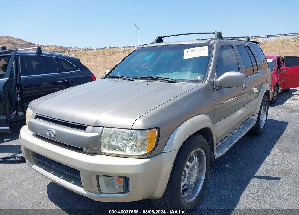 2002 INFINITI QX4 LUXURY VIN: JNRDR09Y62W263092