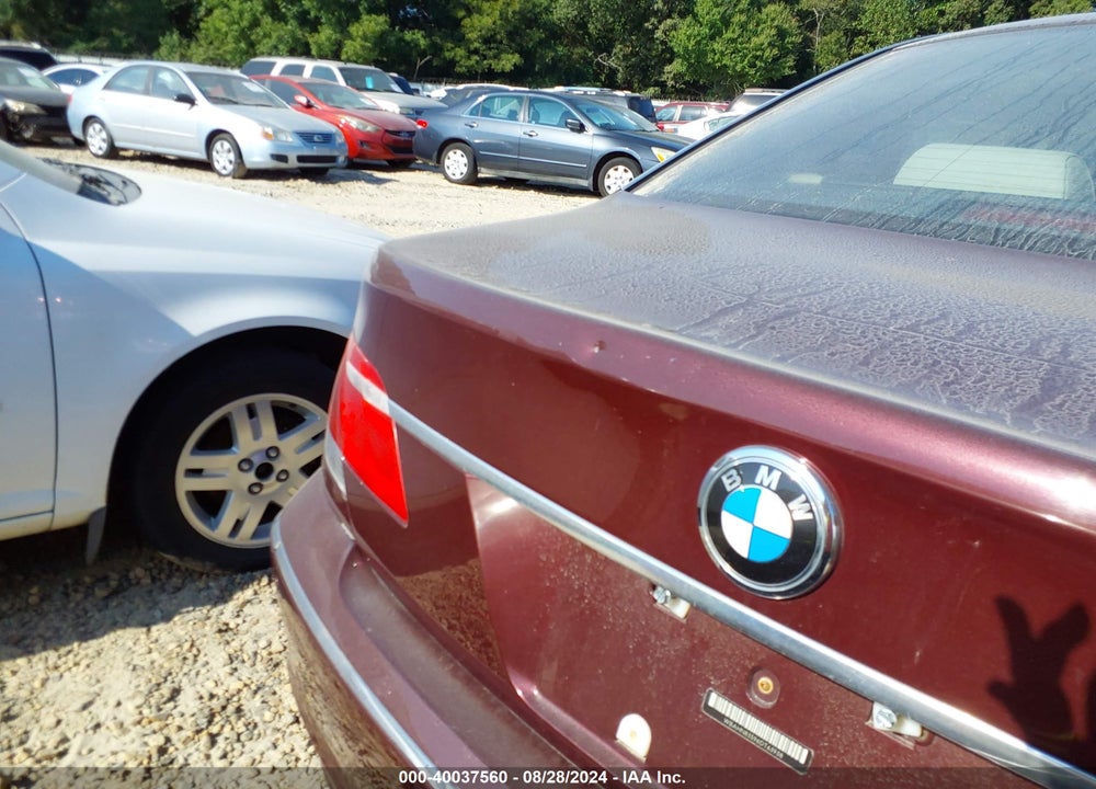 2006 BMW 750LI VIN: WBAHN83596DT63938