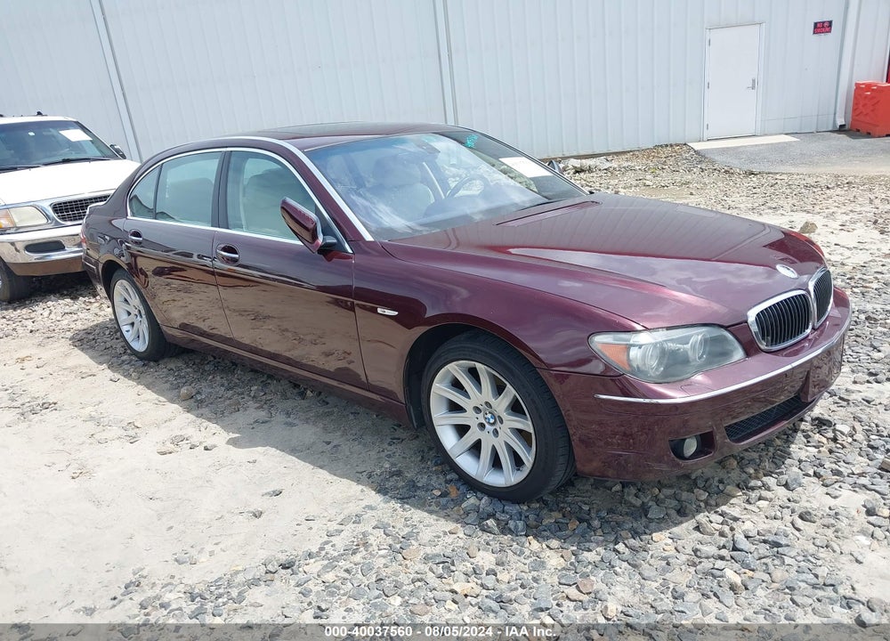 2006 BMW 750LI VIN: WBAHN83596DT63938