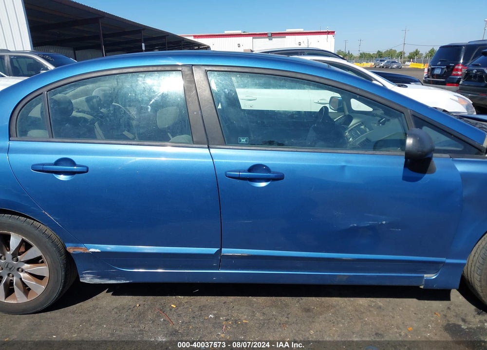 2009 HONDA CIVIC EX VIN: 1HGFA16889L009424