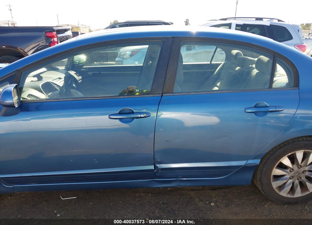 2009 HONDA CIVIC EX VIN: 1HGFA16889L009424
